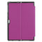 Custer Texture Horizontal Flip PU Leather Case for Microsoft Surface Pro 4 / 5 / 6 / 7 12.3 inch, with Holder & Pen Slot(Purple)
