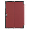 Custer Texture Horizontal Flip PU Leather Case for Microsoft Surface Pro 4 / 5 / 6 / 7 12.3 inch, with Holder & Pen Slot(Wine Red)
