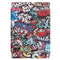 Graffiti Pattern Colored Painted Horizontal Flip PU Leather Case for Microsoft Surface Pro 4 / 5 / 6 12.3 inch, with Holder & Pen Slot