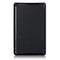 Custer Texture Horizontal Flip Leather Case for Amazon New Fire 7 2019, with Three-folding Holder(Black)