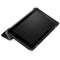 Custer Texture Horizontal Flip Leather Case for Amazon New Fire 7 2019, with Three-folding Holder(Black)