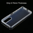 For Sony Xperia 5 III 0.75mm Ultra-thin Transparent TPU Soft Protective Case