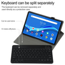 AM10S Detachable Bluetooth Backlight Keyboard Ultrathin Horizontal Flip Leather Tablet Case with Holder for Lenovo M10 Plus 10.3 inch X606F(Black)