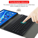 AM10S Detachable Bluetooth Backlight Keyboard Ultrathin Horizontal Flip Leather Tablet Case with Holder for Lenovo M10 Plus 10.3 inch X606F(Black)