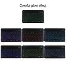 AM10S Detachable Bluetooth Backlight Keyboard Ultrathin Horizontal Flip Leather Tablet Case with Holder for Lenovo M10 Plus 10.3 inch X606F(Black)