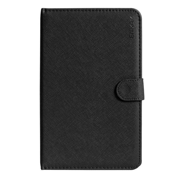 ENKAY 80-Keys Wired Keyboard Leather Tablet Case with Holder for Android Tablet / Android Mobile Phone(Black)