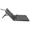 ENKAY 80-Keys Wired Keyboard Leather Tablet Case with Holder for Android Tablet / Android Mobile Phone(Black)