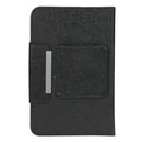 Universal Detachable Magnetic Bluetooth Touchpad Keyboard Leather Tablet Case with Holder for 10.1 inch iSO & Android & Windows Tablet PC(Black)