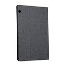 Universal Voltage Craft Cloth TPU Protective Case for Huawei MediaPad T5, with Holder(Black)