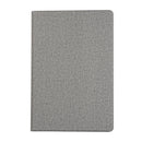 Universal Voltage Craft Cloth TPU Protective Case for Huawei MediaPad T5, with Holder(Grey)