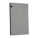 Universal Voltage Craft Cloth TPU Protective Case for Huawei MediaPad T5, with Holder(Grey)