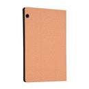 Universal Voltage Craft Cloth TPU Protective Case for Huawei MediaPad T5, with Holder(Gold)