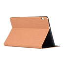 Universal Voltage Craft Cloth TPU Protective Case for Huawei MediaPad T5, with Holder(Gold)