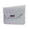 11.6 inch Universal Fashion Soft Sleeve Bag Case Tablet Laptop Felt Bag for MacBook Air 11.6 inch, Size: 33x22x1cm(Grey)