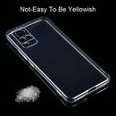 For vivo V21 0.75mm Ultra-thin Transparent TPU Soft Protective Case