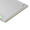 Silk Texture Horizontal Flip Leather Case with Three-Folding Holder for Huawei M5 Lite 10.1 (Green)