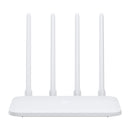 Original Xiaomi Mi WiFi Router 4C Smart APP Control 300Mbps 2.4GHz Wireless Router Repeater with 4 Antennas, Support Web & Android & iOS, US Plug(White)