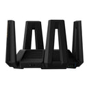 Original Xiaomi AX9000 WiFi Router WiFi6 Enhanced Edition Tri-Band USB3.0 Wireless Mesh Network Game Acceleration Repeater 12 Antennas(Black)