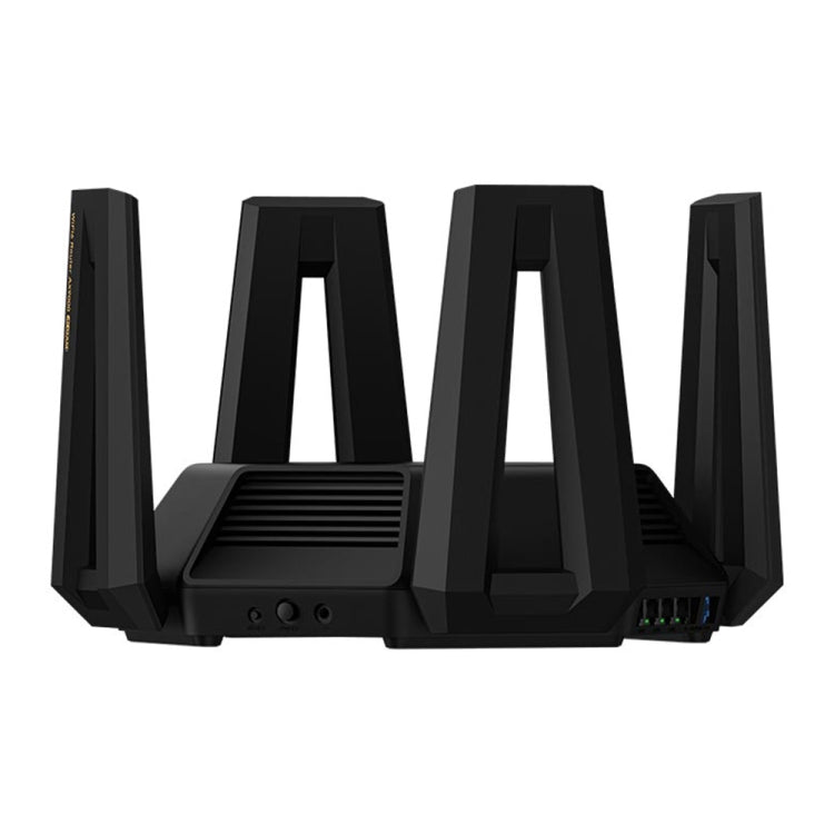 Original Xiaomi AX9000 WiFi Router WiFi6 Enhanced Edition Tri-Band USB3.0 Wireless Mesh Network Game Acceleration Repeater 12 Antennas(Black)