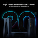 Original Xiaomi AX9000 WiFi Router WiFi6 Enhanced Edition Tri-Band USB3.0 Wireless Mesh Network Game Acceleration Repeater 12 Antennas(Black)