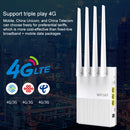 COMFAST GR401 300Mbps 4G Household Signal Amplifier Wireless Router Repeater WIFI Base Station with 4 Antennas, Asia Pacific Edition