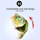 Fish Style EVA Material Summer Beach Sandals Simulation Fish Beach Slippers for Men, Size: 40#
