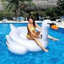 Inflatable Swan Shaped Floating Mat Swimming Ring, Inflated Size: 150 x 150 x 130cm