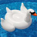 Inflatable Swan Shaped Floating Mat Swimming Ring, Inflated Size: 150 x 150 x 130cm