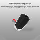 E308 32GB Portable Keychain Voice Recorder, Built-in Camera, Mic, Support TF Card