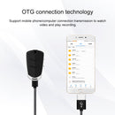 E308 64GB Portable Keychain Voice Recorder, Built-in Camera, Mic, Support TF Card