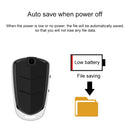 E308 64GB Portable Keychain Voice Recorder, Built-in Camera, Mic, Support TF Card