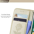 For Xiaomi Redmi Note 5A Pro / Prime Roses Pressed Flowers Pattern Flip Leather Case with Holder & Card Slots & Wallet(Brown)
