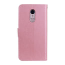 For Xiaomi Redmi 5 Plus Rose Embossed Horizontal Flip Environmental PU Leather Case with Holder & Card Slots & Wallet(Rose Gold)