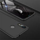 GKK Three Stage Splicing Full Coverage PC Case for Xiaomi Redmi Note 7 (Black)