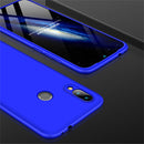 GKK Three Stage Splicing Full Coverage PC Case for Xiaomi Redmi Note 7 (Blue)