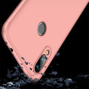 GKK Three Stage Splicing Full Coverage PC Case for Xiaomi Redmi Note 7 (Rose Gold)