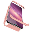 GKK Three Stage Splicing Full Coverage PC Case for Xiaomi Redmi Note 7 (Rose Gold)
