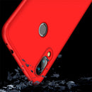 GKK Three Stage Splicing Full Coverage PC Case for Xiaomi Redmi Note 7 (Red)