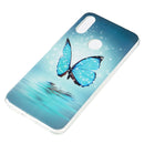 Butterfly Pattern Noctilucent TPU Soft Case for Xiaomi Redmi Note 7