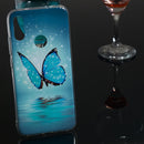 Butterfly Pattern Noctilucent TPU Soft Case for Xiaomi Redmi Note 7