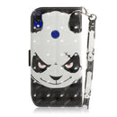 Angry Bear Pattern 3D Coloured Drawing Horizontal Flip Leather Case for Xiaomi Redmi 7, with Holder & Card Slots & Wallet