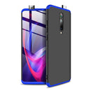 GKK Three Stage Splicing Full Coverage PC Case for Xiaomi Redmi K20(Black Blue)