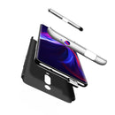 GKK Three Stage Splicing Full Coverage PC Case for Xiaomi Redmi K20(Black Silver)