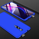 GKK Three Stage Splicing Full Coverage PC Case for Xiaomi Redmi K20(Blue)