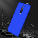 GKK Three Stage Splicing Full Coverage PC Case for Xiaomi Redmi K20(Blue)