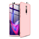 GKK Three Stage Splicing Full Coverage PC Case for Xiaomi Redmi K20(Rose Gold)