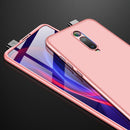 GKK Three Stage Splicing Full Coverage PC Case for Xiaomi Redmi K20(Rose Gold)