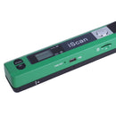 iScan01 Mobile Document Handheld Scanner with LED Display, A4 Contact Image Sensor(Green)