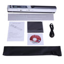 iScan01 Mobile Document Handheld Scanner with LED Display, A4 Contact Image Sensor(Silver)