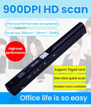 iScan01 Mobile Document Handheld Scanner with LED Display, A4 Contact Image Sensor (Rose Gold)